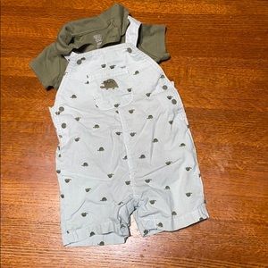 Shortall and polo shirt